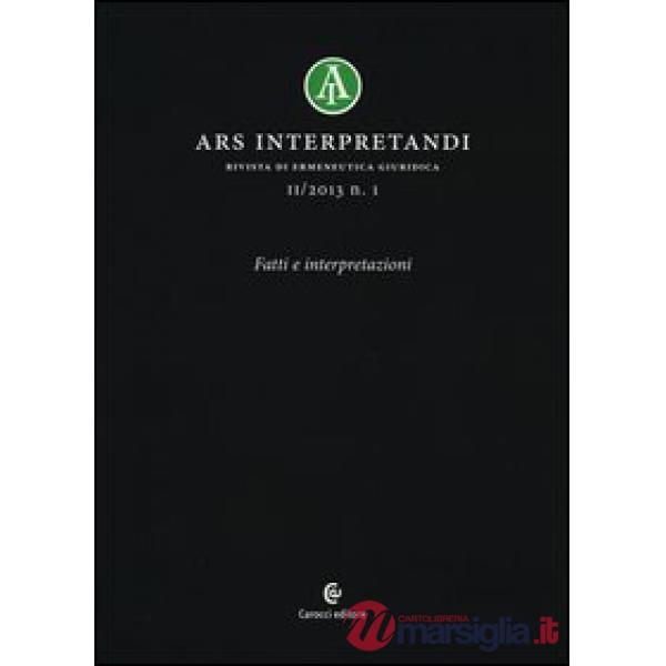 Ars interpretandi (2013). Vol. 1