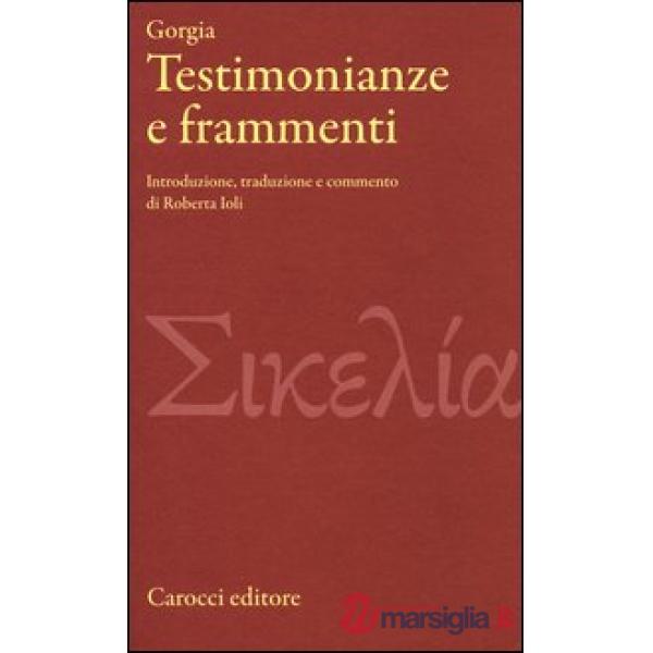 Testimonianze e frammenti