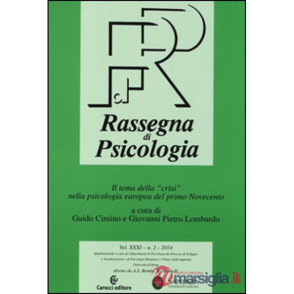 Rassegna di psicologia (2014). Vol. 2