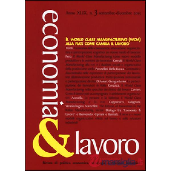 Economia & lavoro (2015). Vol. 3