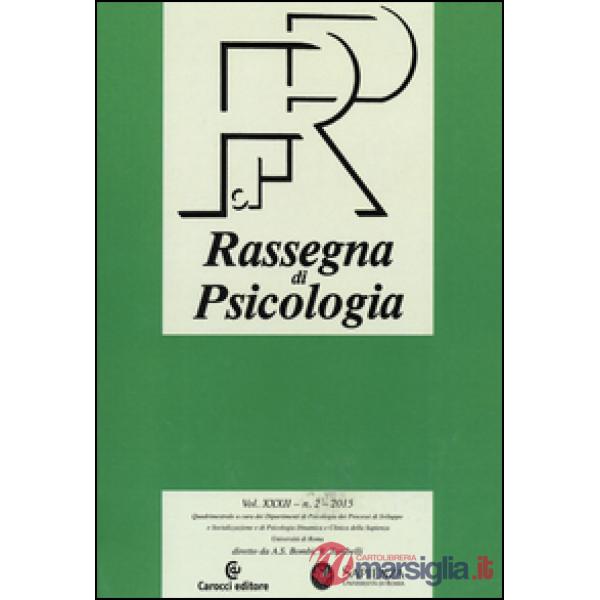 Rassegna di psicologia (2015). Vol. 2