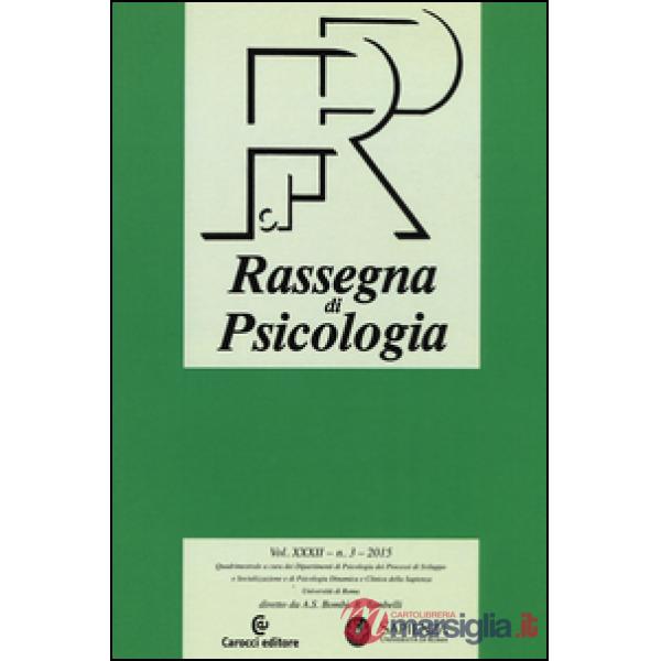 Rassegna di psicologia (2015). Vol. 3