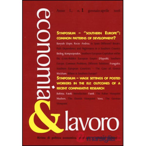 Economia & lavoro (2016). Vol. 1