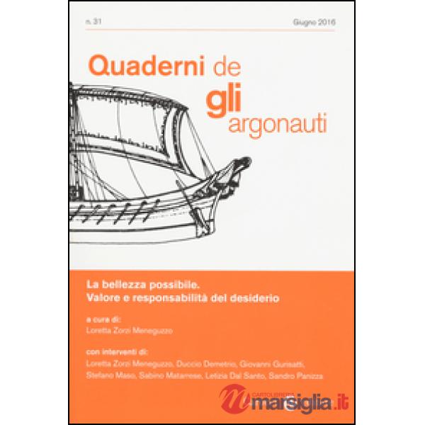 Quaderni de «Gli argonauti» (2016). Vol. 31