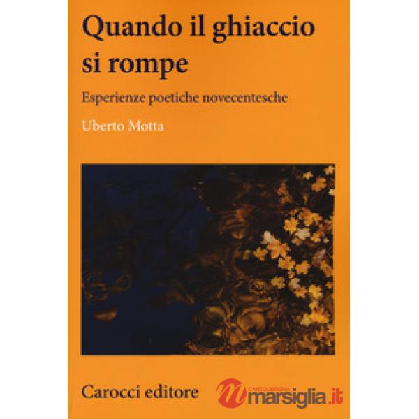 Quando il ghiaccio si rompe. Esperienze poetiche novecentesche
