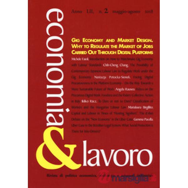 Economia & lavoro (2018). Vol. 2