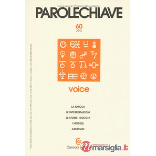 Parolechiave (2018). Vol. 2: Voice