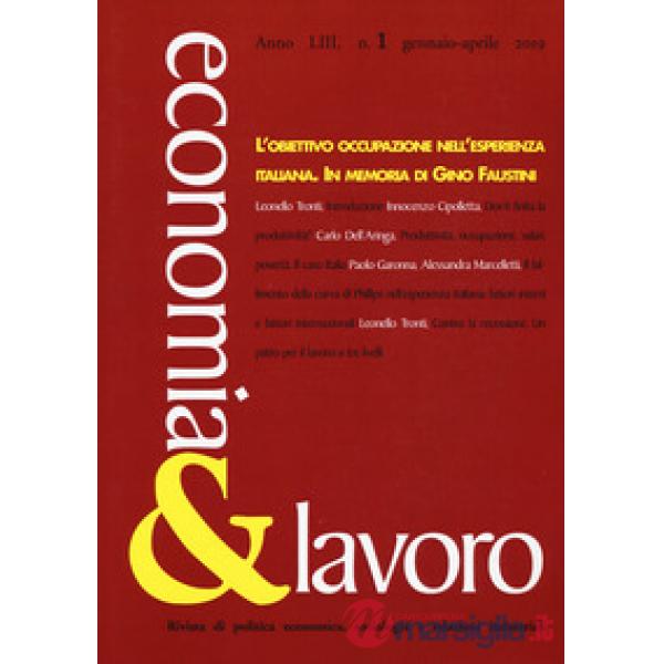 Economia & lavoro (2019). Vol. 1