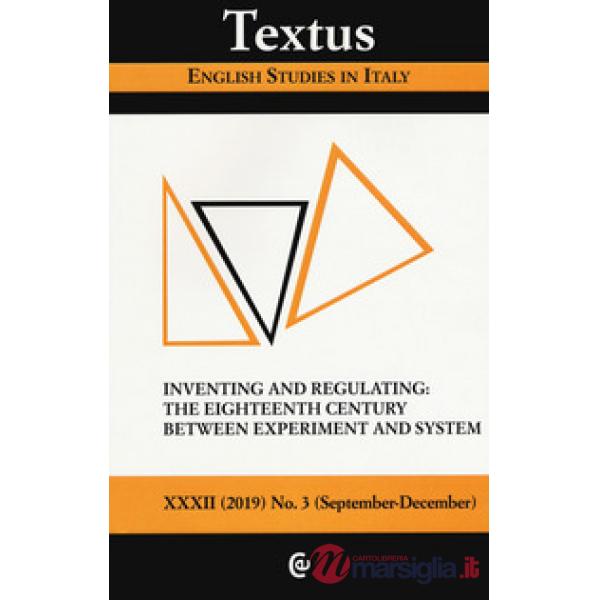 Textus. English studies in Italy (2019). Vol. 3