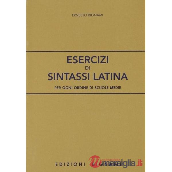 Esercizi di sintassi latina