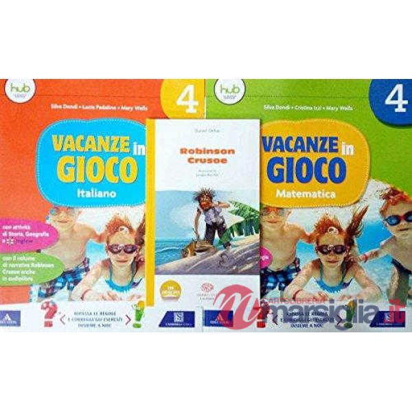 VACANZE IN GIOCO ITA 4 + NARRATIVA VOL CELLOPHANATO