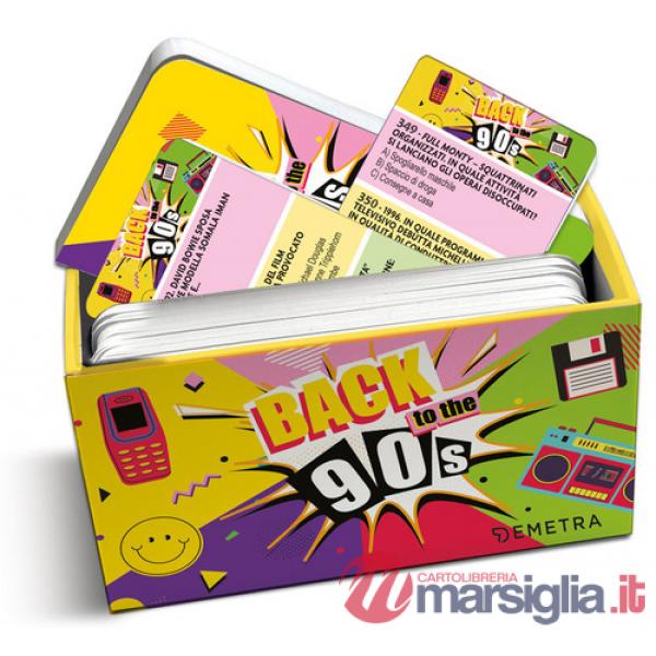 Back to the 90s. Il grande quiz sugli anni Novanta. Con 50 Carte
