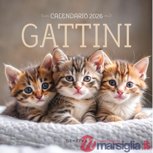 Gattini. Calendario 2026 da parete