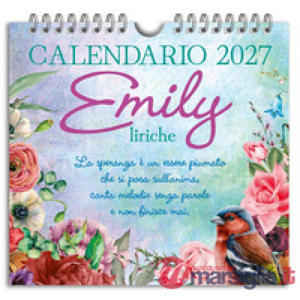 Emily. Liriche. Calendario 2027 da tavolo (17 x 16 cm)