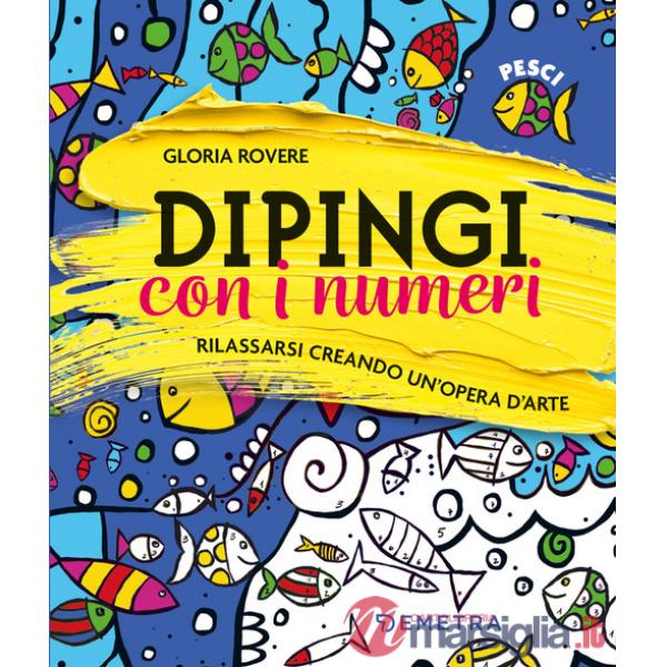 Dipingi con i numeri. Con 3 pennelli. Con tela disegnata e numerata. Con 20 vasetti di vernice acrilica