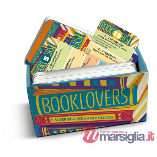 Booklovers. Il superquiz per amanti dei libri. Con 50 Carte