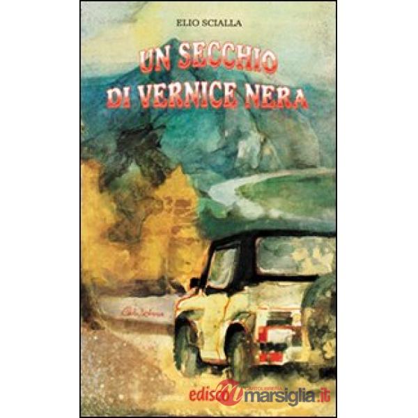 UN SECCHIO DI VERNICE NERA