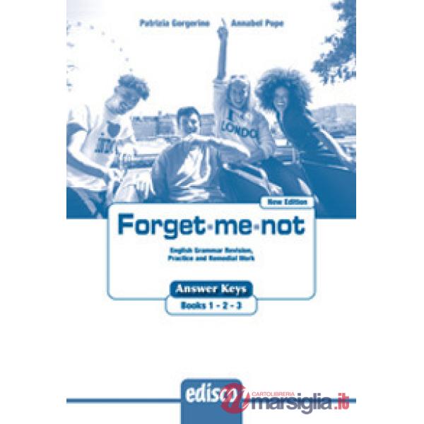 FORGET - ME - NOT, N.E. - ANSWER KEY VOL. 1 - 2 - 3