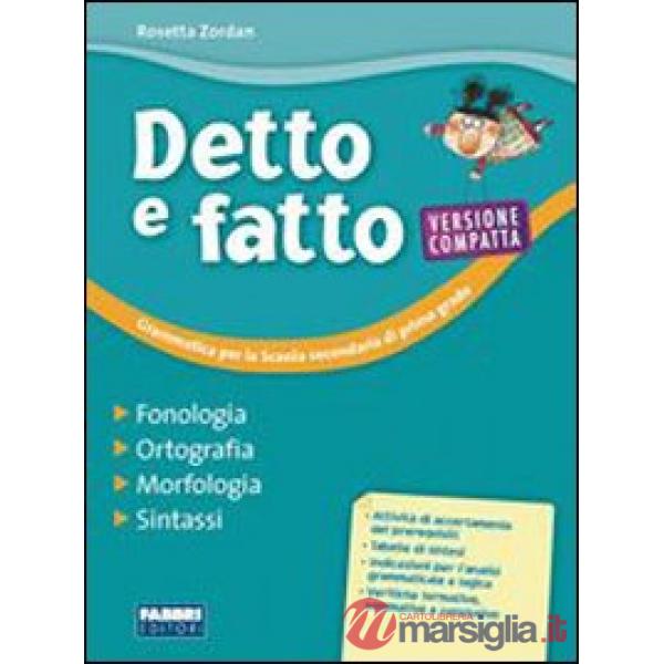 DETTO E FATTO COMP SET MAIOR