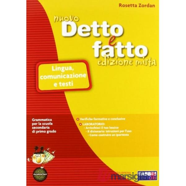 DETTO E FATTO MISTO SET (LINGUA + ONLINE)