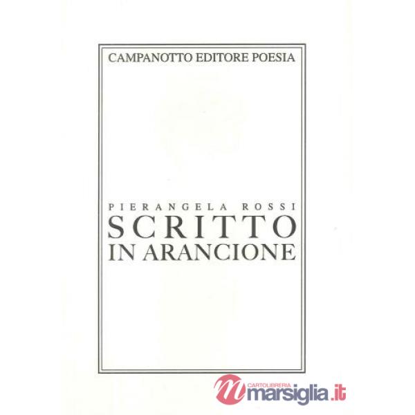 Scritto in arancione
