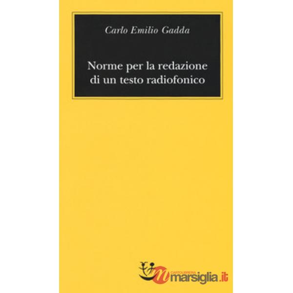 Norme per la redazione di un testo radiofonico