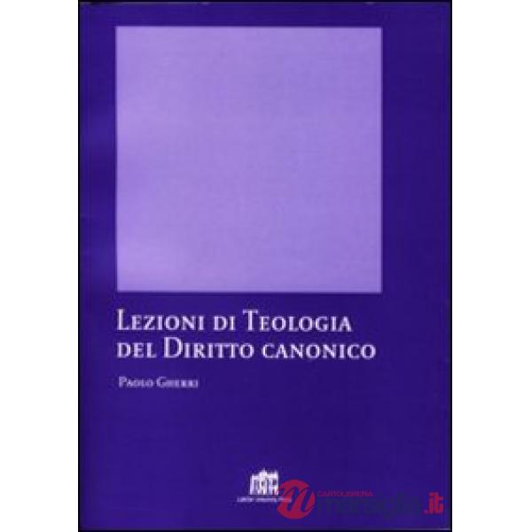 Lezioni di teologia del diritto canonico