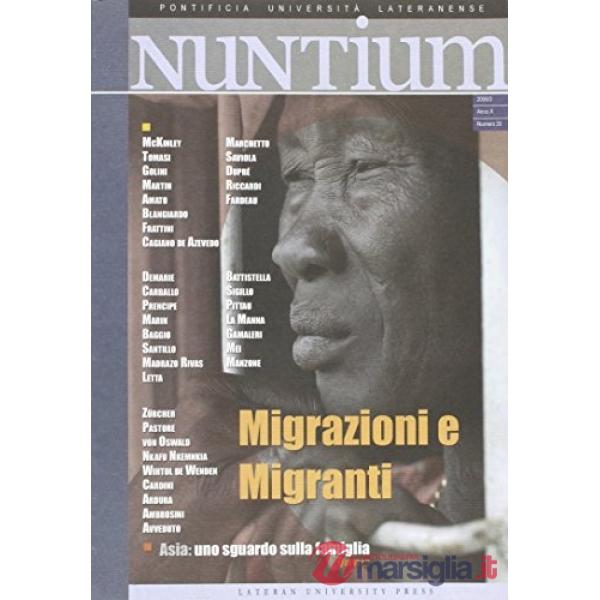 Nuntium. Vol. 30: Migrazioni e migranti