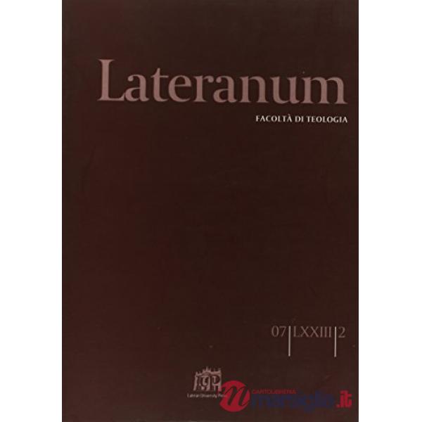 Lateranum (2007). Vol. 2