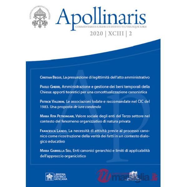 Apollinaris (2020). Vol. 2