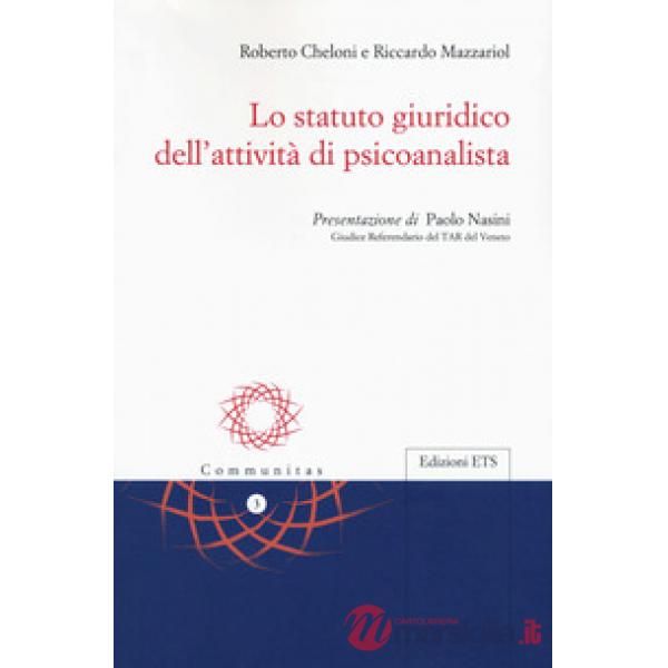 Statuto giuridico dell'attività di psicoanalista (Lo)