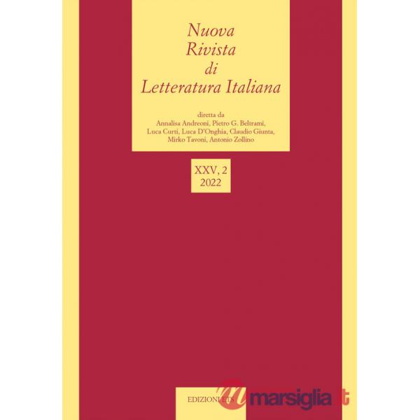 Nuova rivista di letteratura italiana (2022). Vol. 2