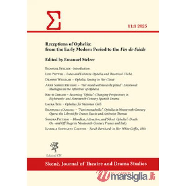 Skenè. Journal of theatre and drama studies (2025). Vol. 1