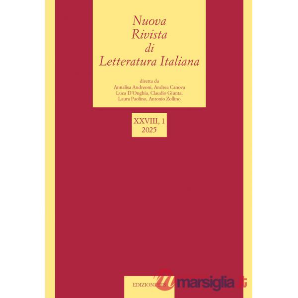 Nuova rivista di letteratura italiana (2025). Vol. 1