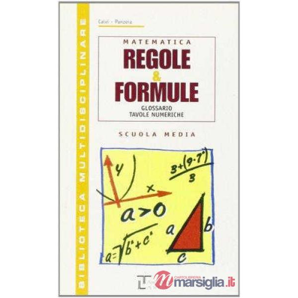 REGOLE E FORMULE SCUOLA MEDIA