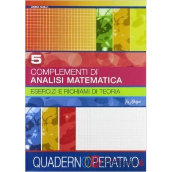 COMPLEMENTI ANALISI MATEMAT. 5