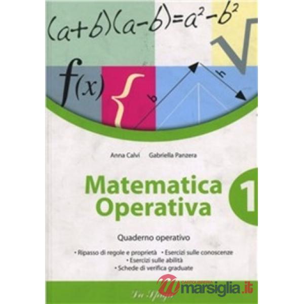 MATEMATICA OPERATIVA 1 QUADERNO