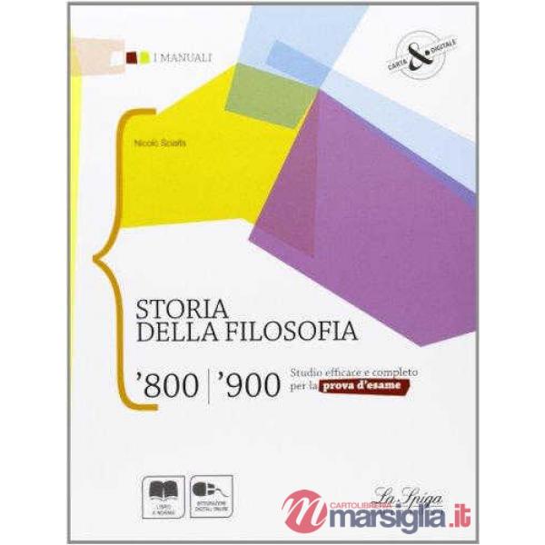 STORIA DELLA FILOSOFIA '800/'900