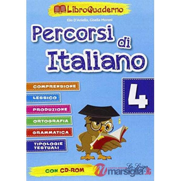 LIBROQUADERNO ITALIANO CL. 4 + CD