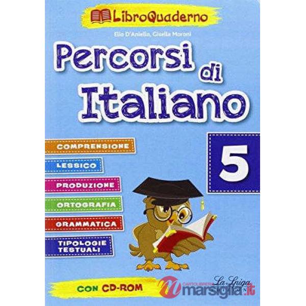 LIBROQUADERNO ITALIANO CL.5 + CD