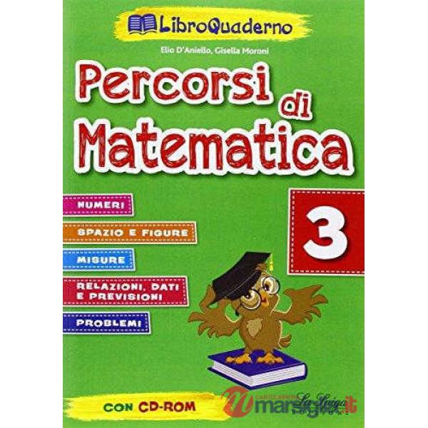 LIBROQUADERNO MATEMATICA CL. 3 + CD