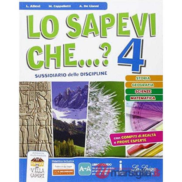 SAPEVI CHE... PER LA 4 CLASSE ELEMENTARE? CON E - BOOK. CON ESPANSIONE