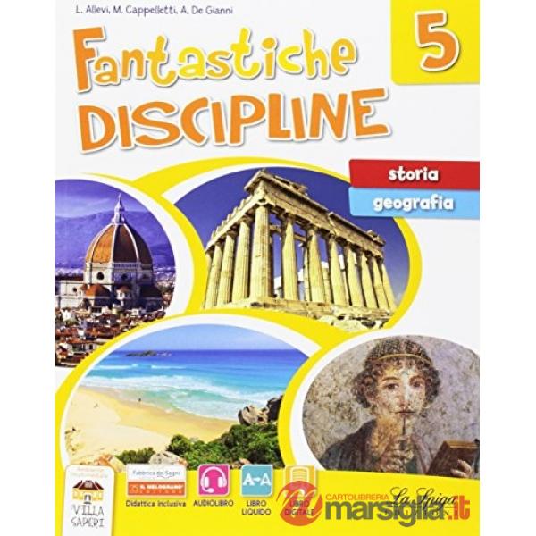 FANTASTICHE DISCIPLINE 5 SUSS. STORIA GEOGRAFIA
