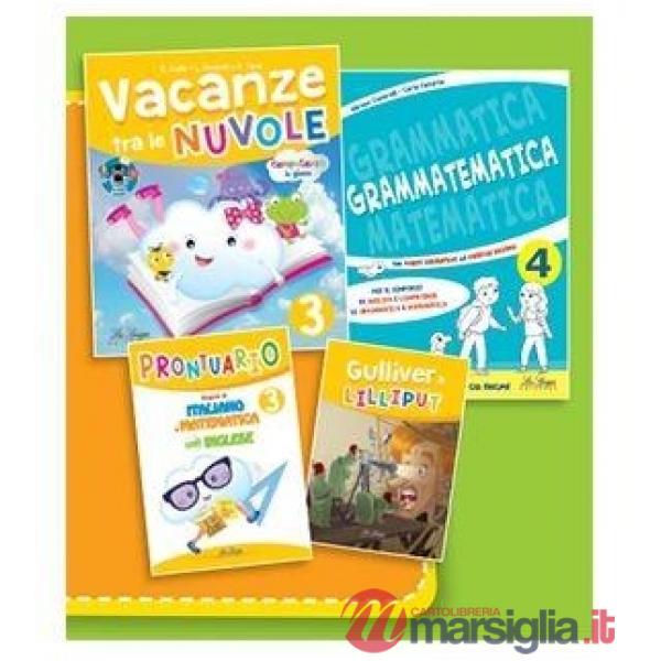VACANZE TRA LE NUVOLE 3 + GRAMMATEMATICA 4
