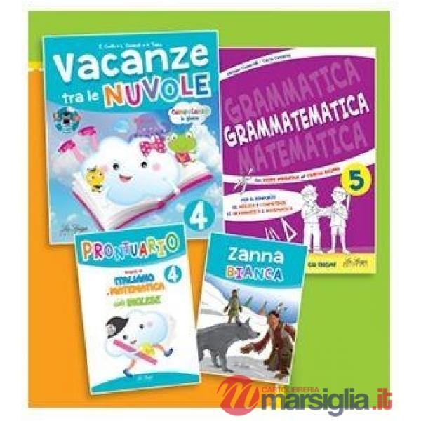 VACANZE TRA LE NUVOLE 4 + GRAMMATEMATICA 5