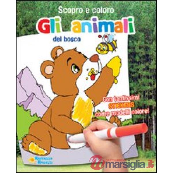 SCOPRO E COLORO ANIMALI DEL BOSCO