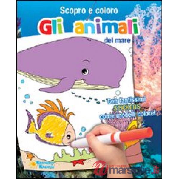SCOPRO E COLORO ANIMALI DEL MARE