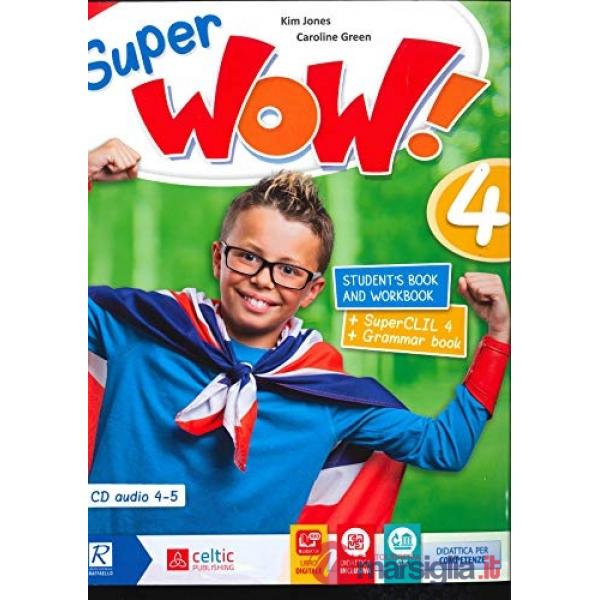 SUPER WOW! 4 CLASSE + CD MP3