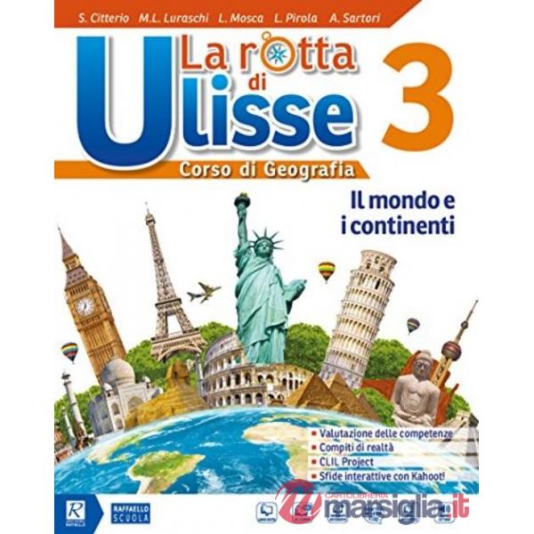 ROTTA DI ULISSE 3 + ATLANTE + ESAME + DVD MIO BOOK (LA)