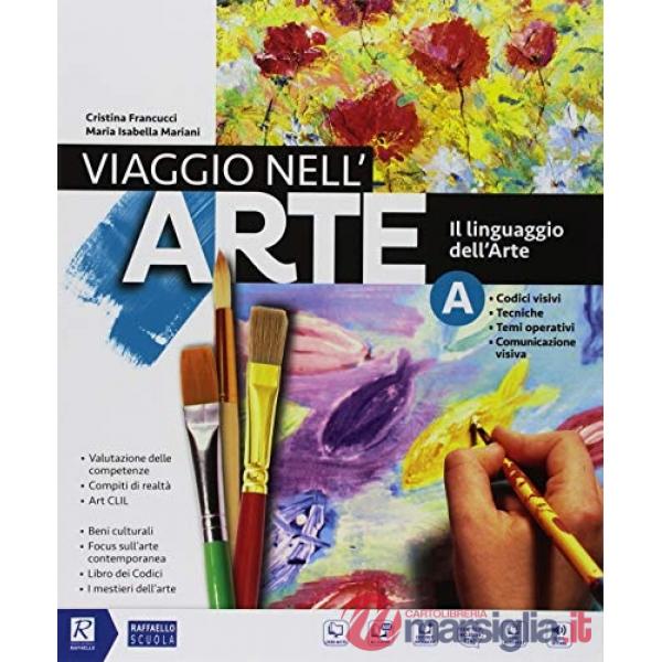 VIAGGIO NELL'ARTE A + B + ALBUM DISEGNO + DVD MIO BOOK